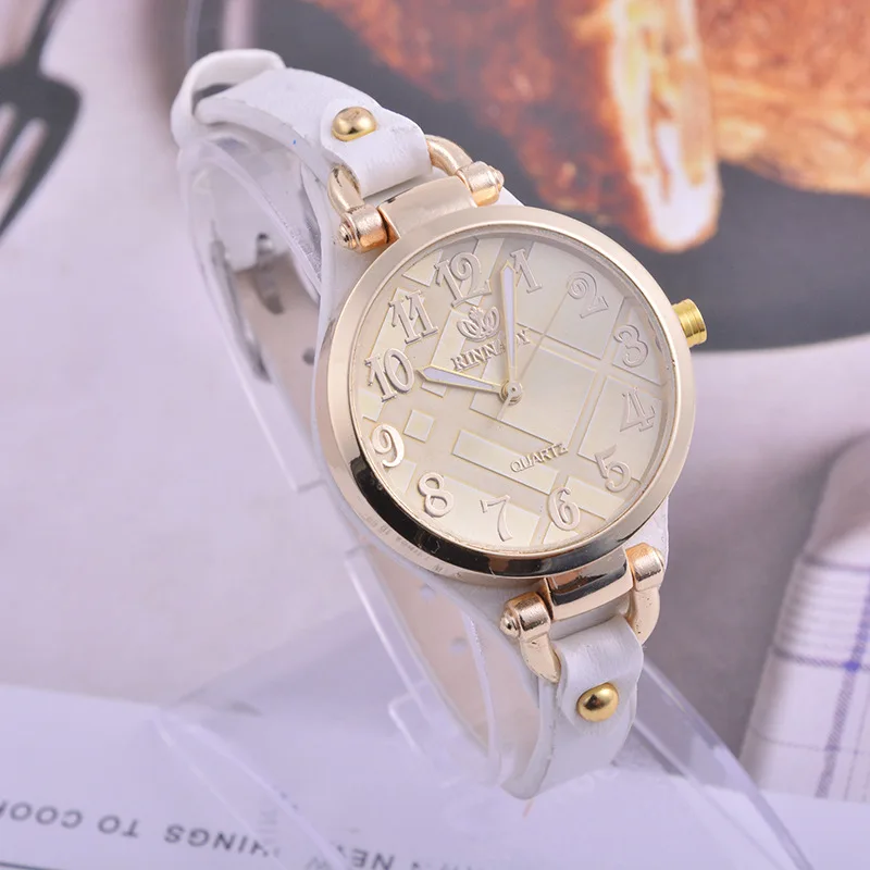 Часы наручные RINNADY женские кварцевые брендовые известные мини часы