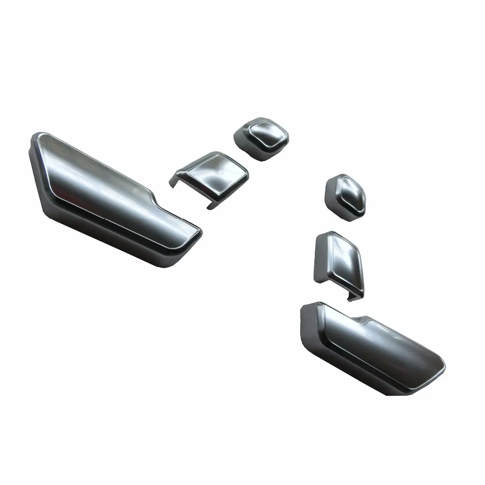 6 шт./лот Хром Сидений Регулируемый Переключатель Кнопки Крышка Для Mercedes Benz W204 W205