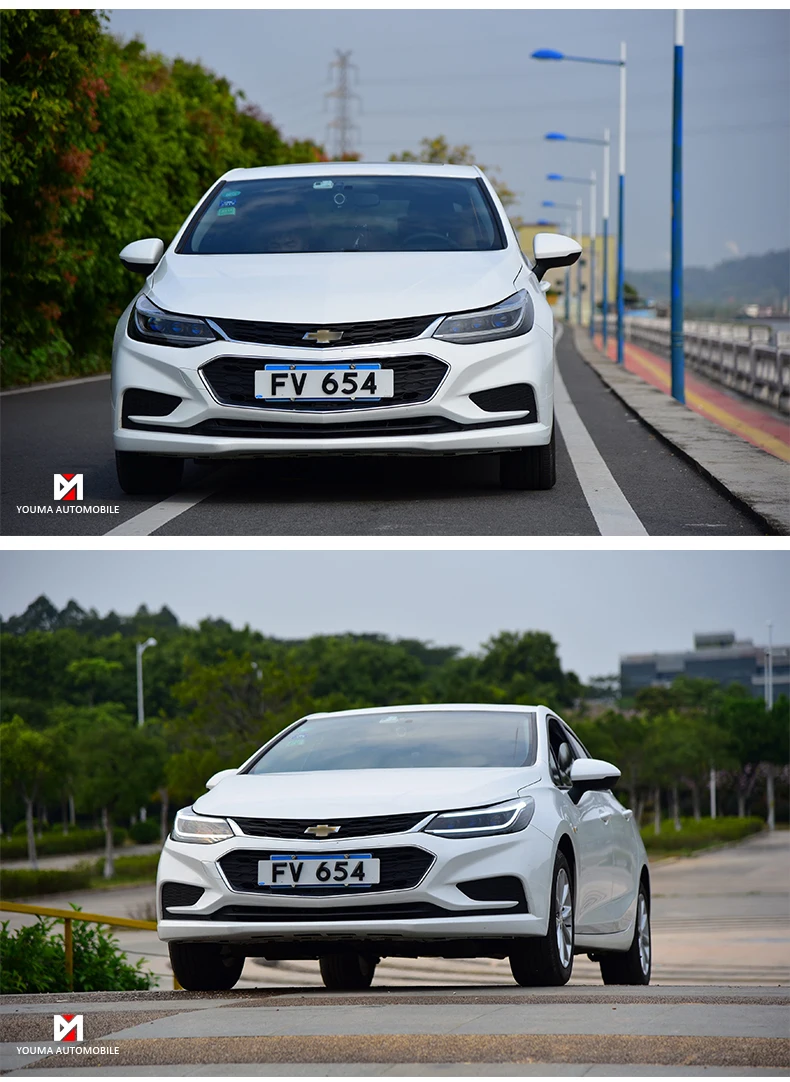 Doxa автомобильный Стайлинг Головной фонарь для новых Chevrolet Cruze фары- светодиодный фары DRL Q5 Биксеноновые линзы Высокий Низкий луч парковка