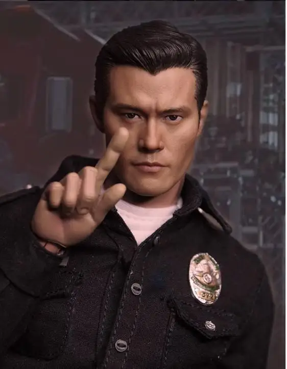 На заказ 1/6 масштаб ли Byung-hun T1000 голова лепить для горячих игрушек Фигурка тела для 1" фигурка куклы игрушки солдат модель