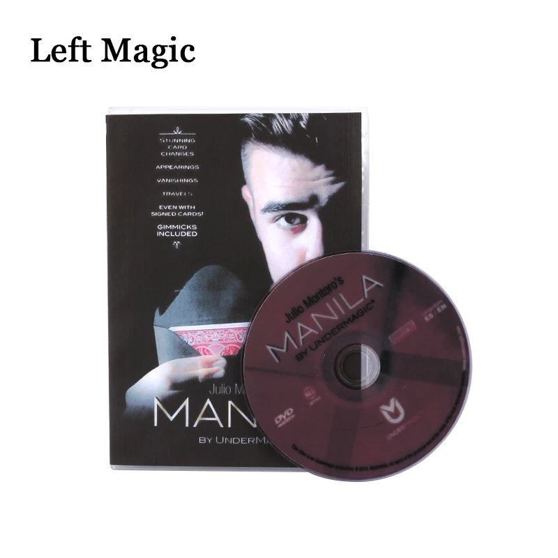 Манила (Gimmicks &amp DVD) от Джулио Монторо-магические трюки карточка для наведения