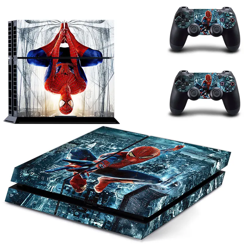 Виниловая наклейка на кожу для Sony PlayStation 4 PS4 консоль и Пульт ДУ DualShock контроллер