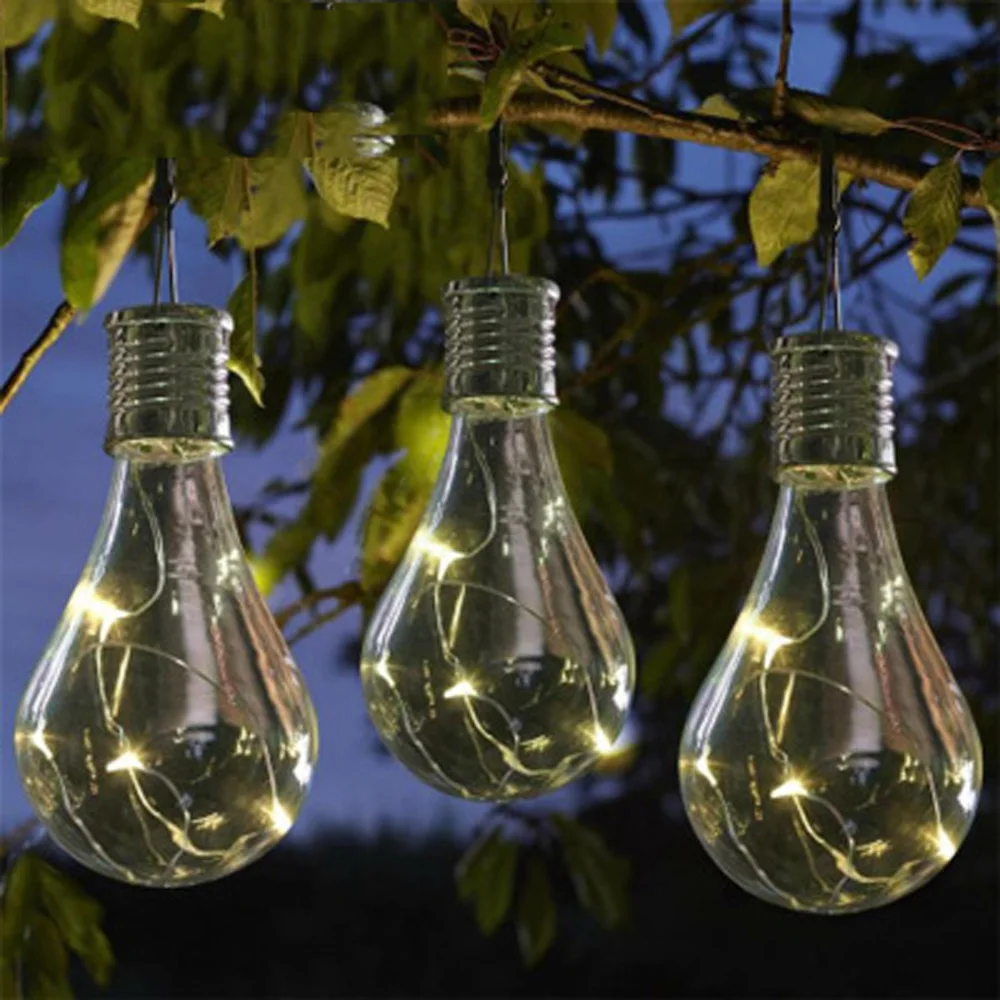 Домашняя садовая лампа на солнечной батарее освещение для сада кемпинга