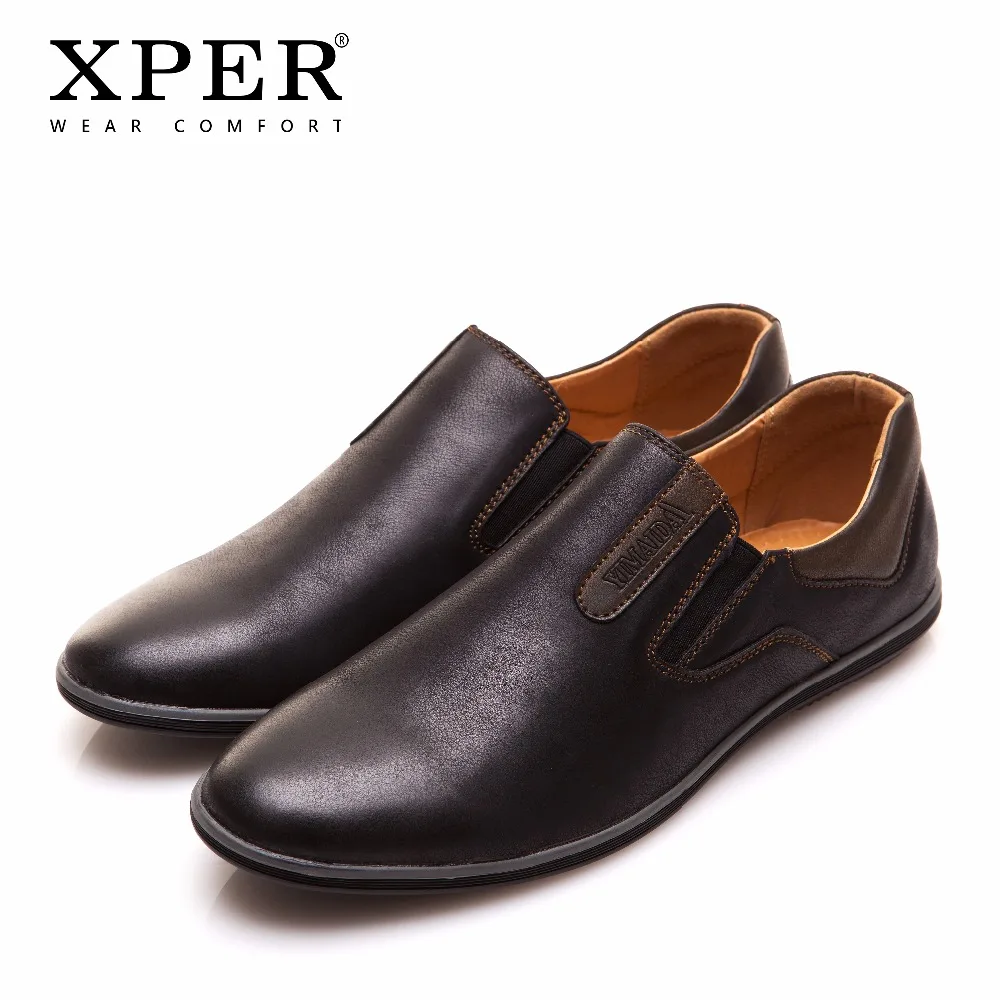 2017 XPER Мужчины Обувь Новая Коллекция Бездельников Удобные Квартиры # YM86831BU/BN |