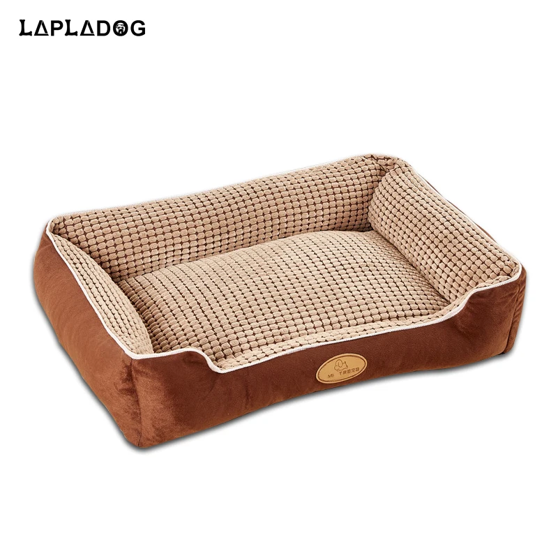 

Dog Beds For Small Medium Large Dogs House Mat Pet Nest Soft Cat Kennel Puppy Mattress Cushion Products For Animals ZL404