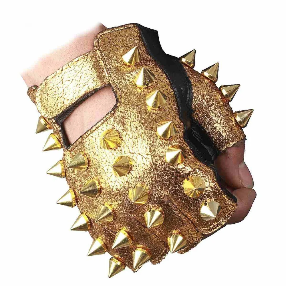 Выступления перчатки Для мужчин для певцов DS аксессуары Джаз в стиле панк Рок хип