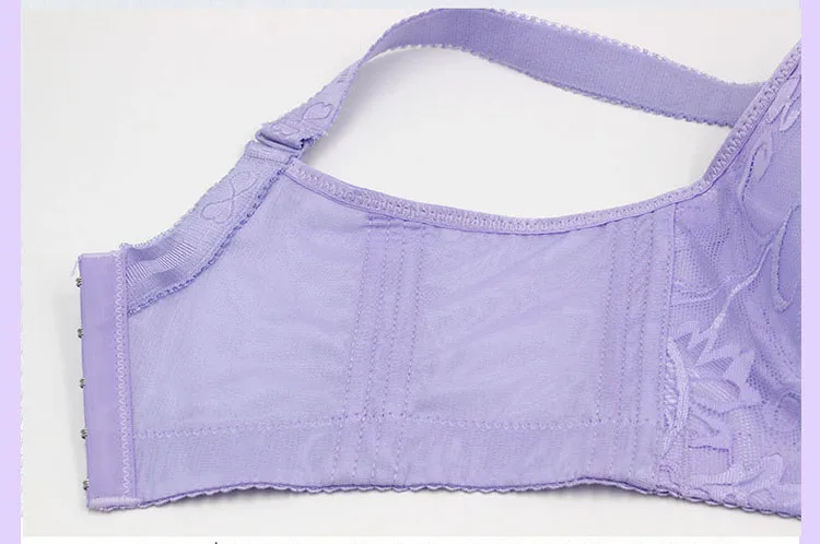 Queenral Push Up бюстгальтеры для Для женщин нижнее женское белье BH Bralette Большой размер 34-50 ABCDE чашки сексуальные кружева Флора бюстгальтер femlae бюстгальтеры бюстгалтерлифчик силиконовый бюстгалтербюстгальте