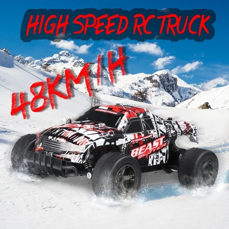 48 км/ч высокая скорость RC автомобиль 1:20 Электрический Монстр Внедорожный