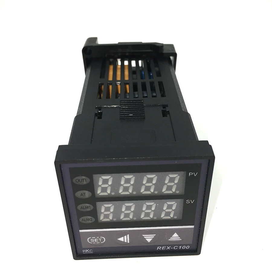 REX-C100 цифровой PID регулятор температуры Термостат SSR выход+ Max.40A SSR реле+ K термопары зонд высокое качество RKC
