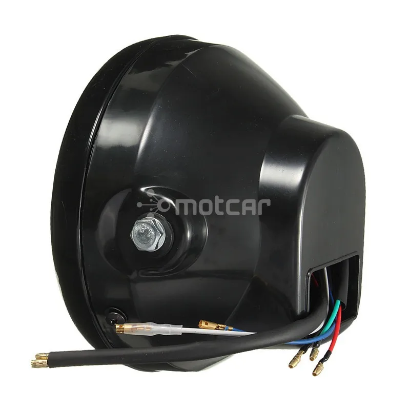 Мотоциклетные круглые ангельские глазки Галогенные фары янтарные СВЕТОДИОДНЫЕ