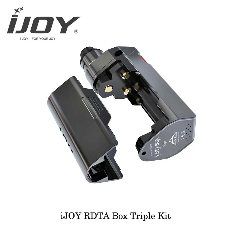 240 Вт IJOY rdta Box тройной TC Starter Kit все в одном 12 8 мл большой Vape мод cigarrillo electronico IMC 3 imc