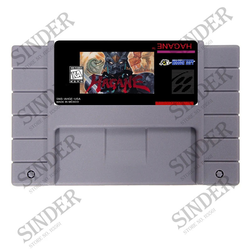 Hagane последнего конфликта 16 бит карточки для Супер игры|16 bit|16 bit game cardbit card |