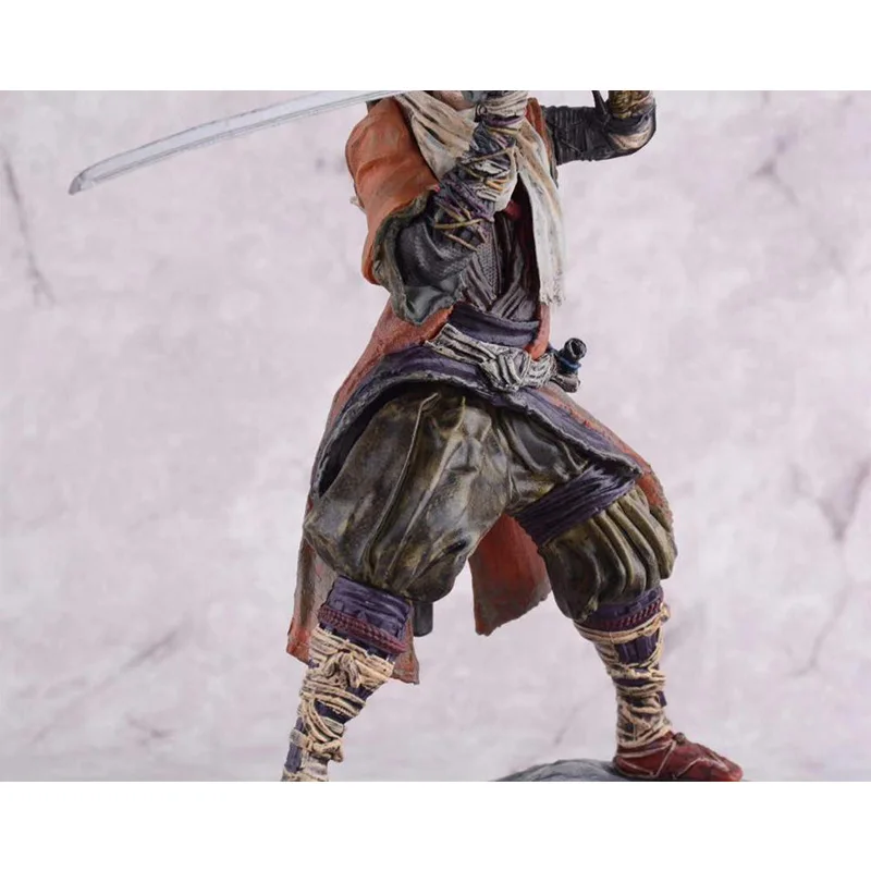 Аниме 20 см SEKIRO тени Die Twice игровые Фигурки ПВХ игрушечные лошадки рисунок