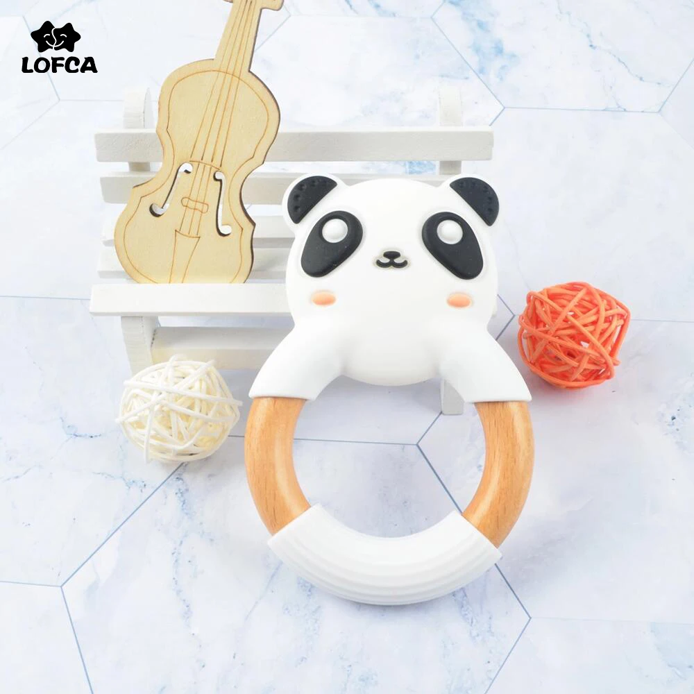 1 шт. силиконовый Прорезыватель для зубов в виде панды|Детские прорезыватели| |