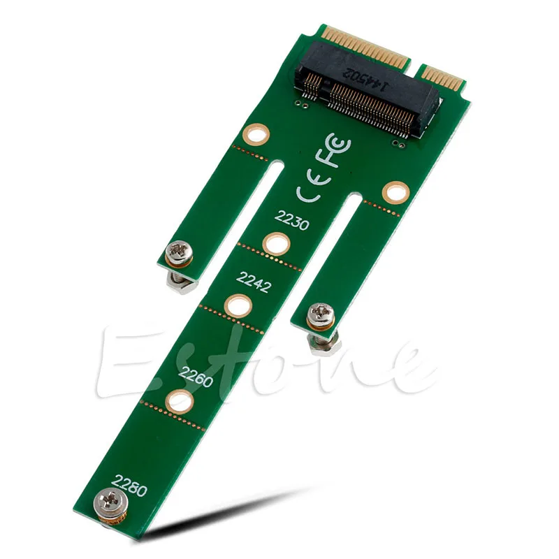 

BGEKTOTH 6,0 ГБ/сек. карта адаптера NGFF M.2 B SATA SSD ключ к mSATA Male