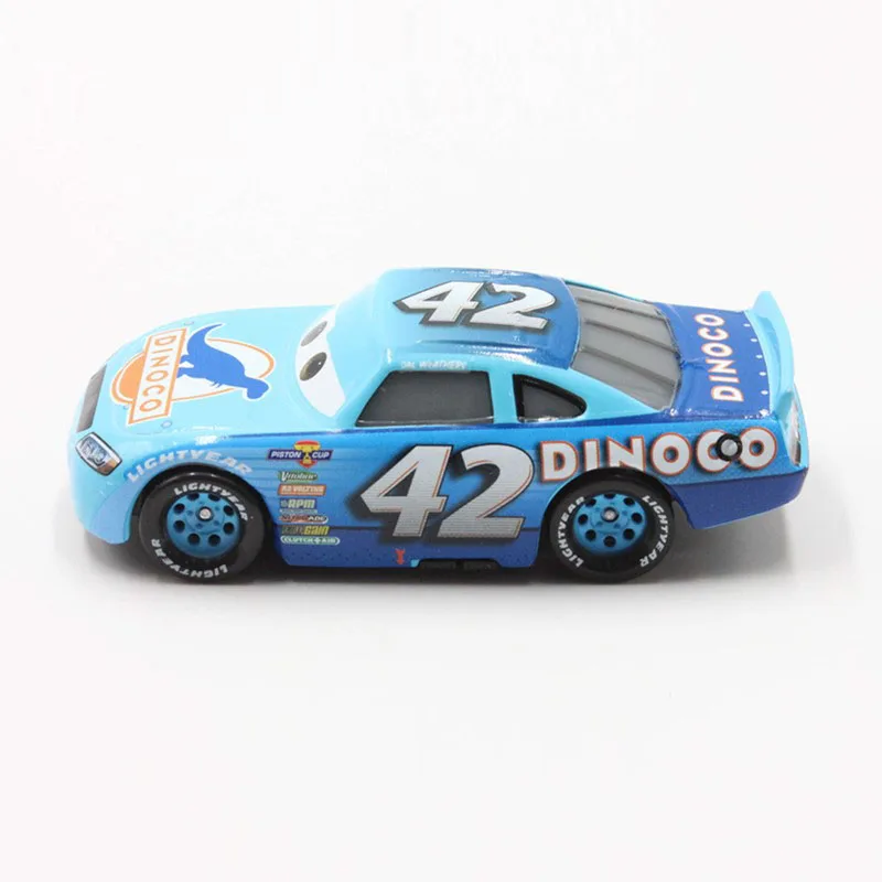 Disney Pixar Cars 3 No.42 Dinoco Cal Diecast Metal Alloy Car Models Kids Toys Car Best Children Gift Brinquedo images - 6