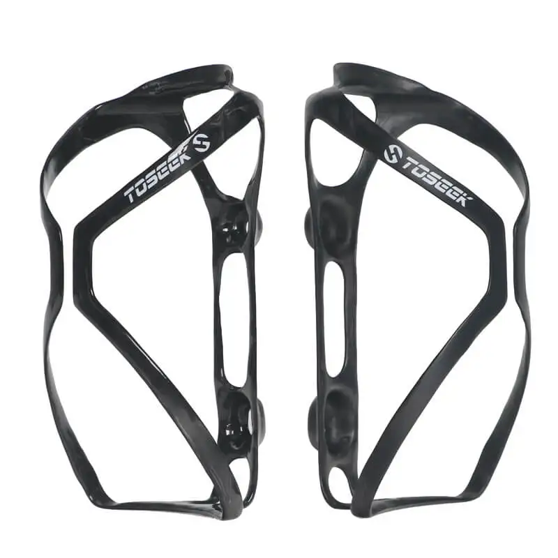 TOSEEK Ultralight Carbon Fiber Bicycle Water Bottle Holder BMX Mountain Road Bike Cage Gloss/Matt | Спорт и развлечения