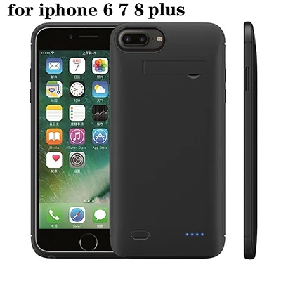 for 6 7 8 plus Нэн 5200 мАч Горячие батарея зарядное устройство чехол для Iphone 6 6s 7 8 чехол 6200 для Iphone X Xr Xs Max внешний запасные аккумуляторы телефонов Pack - Цвет: for 6 7 8 plus