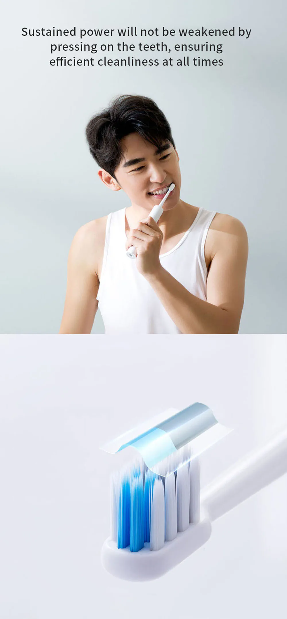 Xiaomi Doctor B электрическая зубная щетка звуковые волны умная щетка ультразвуковая отбеливающая Водонепроницаемая беспроводная зарядка дорожная коробка