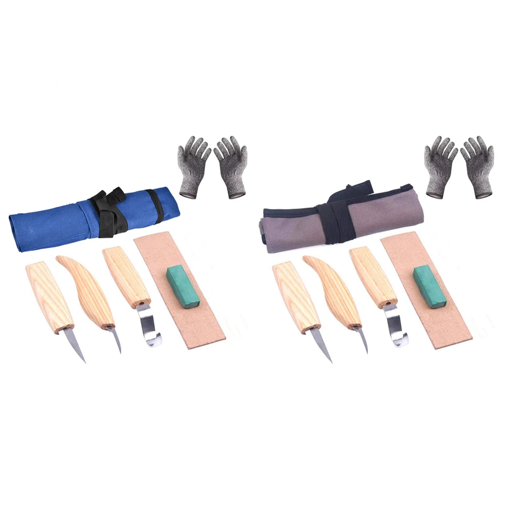 5 шт. резьба по дереву набор из быстрорежущей инструментальной стали чип Ножи