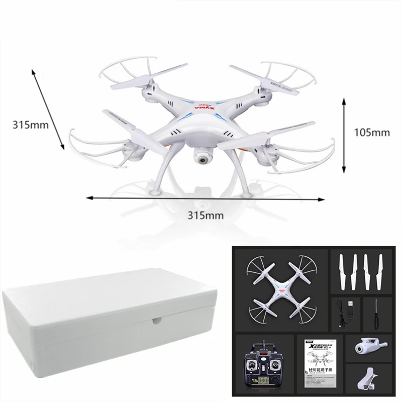 Оригинальный SYMA X5SW WI-FI Дрон Квадрокоптер с дистанционным управлением видом от