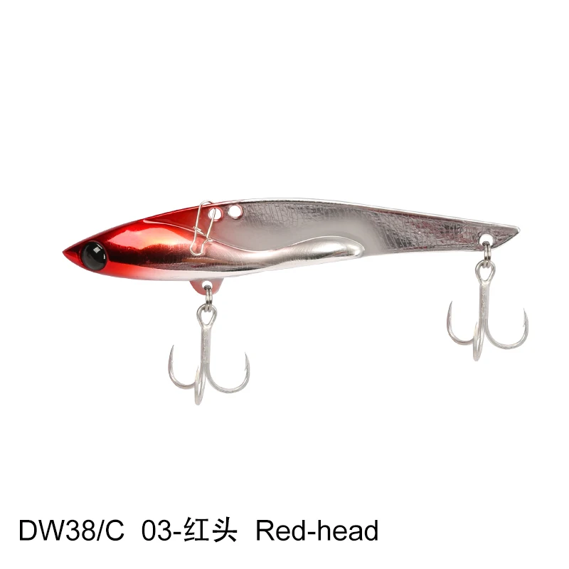 DW38-C-03 TSURINOYA для рыбалки приманки DW38-C 105 мм 35 г блесна металлическая приманка на дальние расстояния дайвинг бас приманка искусственная приманка с тройным крючком - Цвет: DW38-C-03