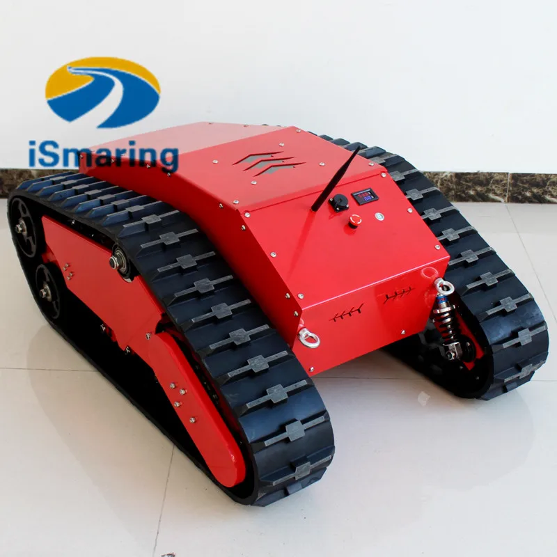Shock Suspension Tracked Robot Tank Chassis RC Smart Crawler Platform Cross Obstacle Catpertillar With Max Load 50kg | Игрушки и хобби