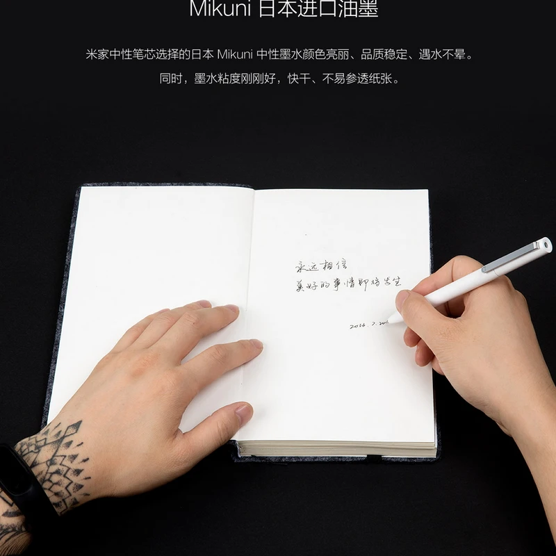 Ручка для подписи Xiaomi Mijia оригинальная ручка 9 5 мм швейцарские гладкие стержни