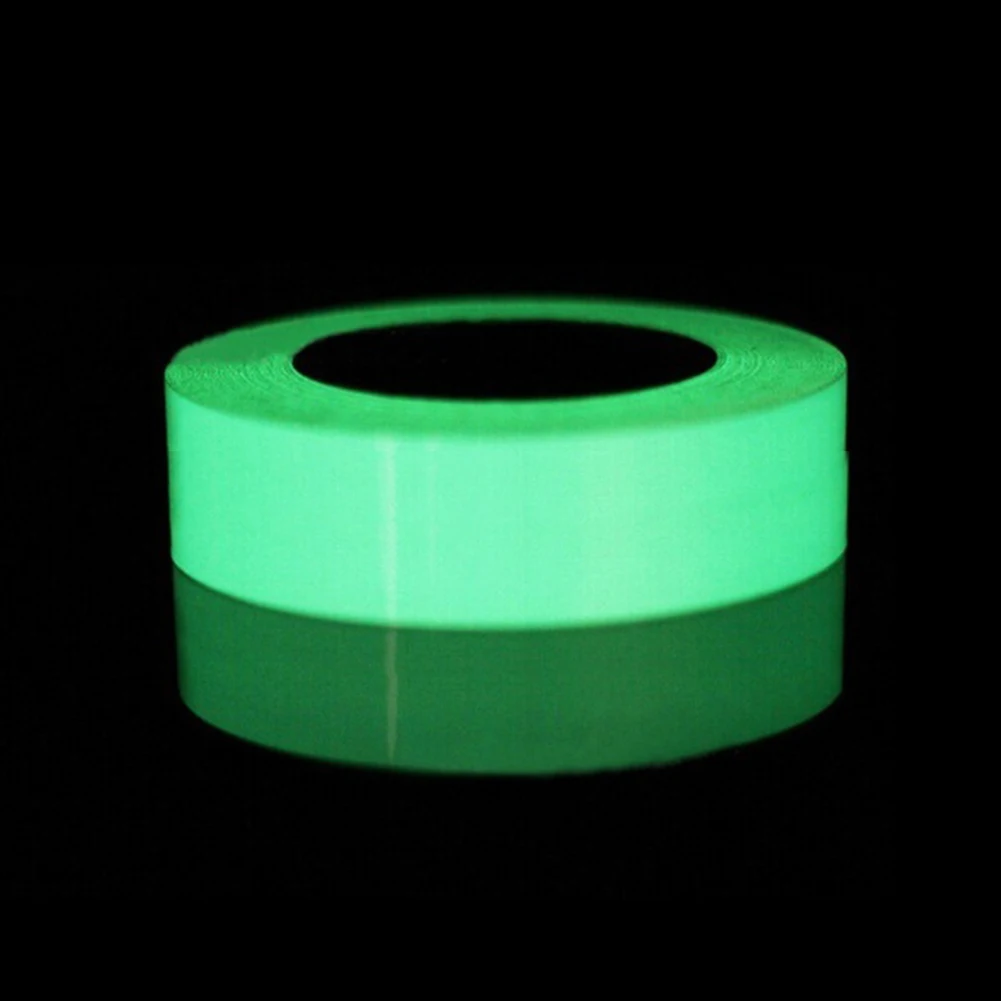 2cm green 1,5/2/3/4/5 см* 1 м 3 цвета ПВХ светящаяся лента самоклеящаяся лента Ночное видение светятся в темноте безопасности Предупреждение безопасности этапа домашнего декора - Цвет: 2cm green