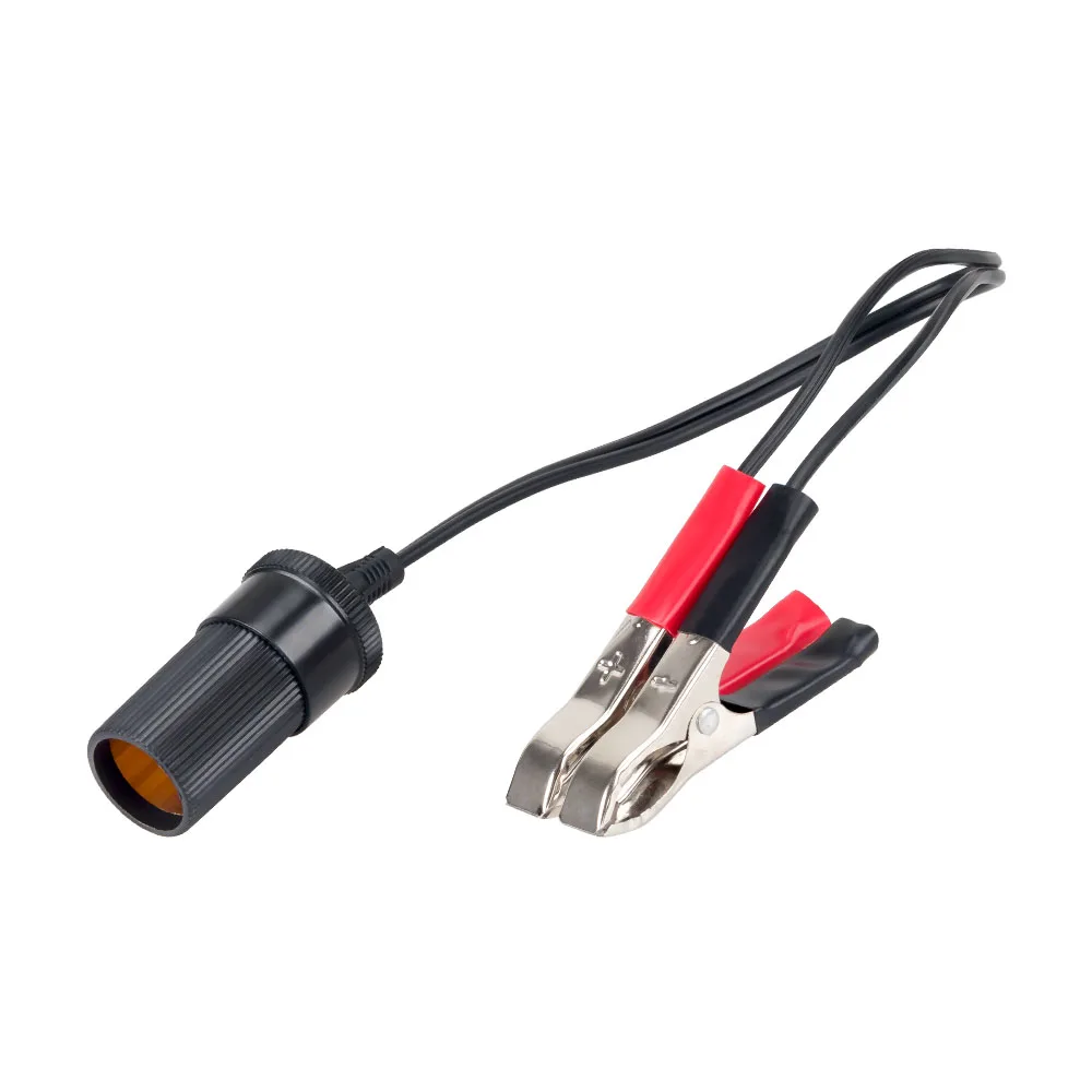 12 вольт Батарея терминал клип на сигары прикуривателя Мощность разъем