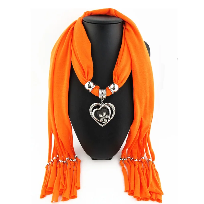 Ювелирные изделия для женщин RUNMEIFA ожерелье из драгоценных камней в форме сердца