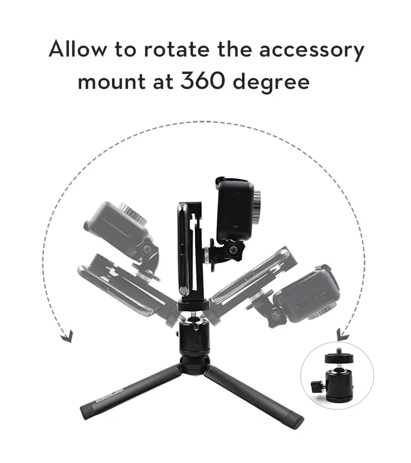 STARTRC OSMO Action Expansion Kit переносной штатив с держателем для телефона для DJI OSMO аксессуары для экшн-камеры