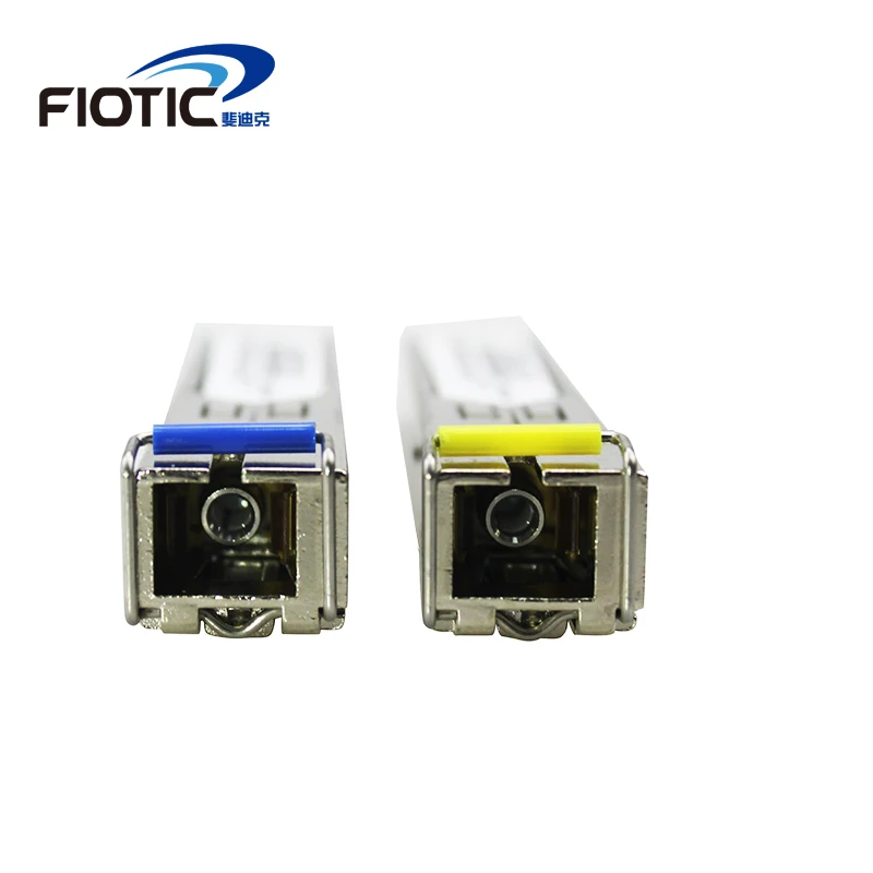 SFP 1 25G SC коннектор gigabit 1000BASE LX 1310nm 1550nm 20 км DDM BIDI GLC LH SM симплексный волоконно