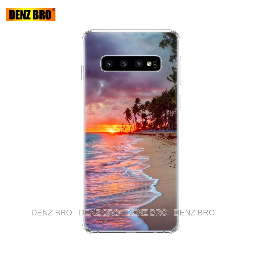 34645 Чехол для samsung Galaxy S10 чехол S10Plus силиконовый мягкий ТПУ чехол для телефона S10 E чехол для samsung S10 Plus G975F S 10 SM-G973F - Цвет: 34645
