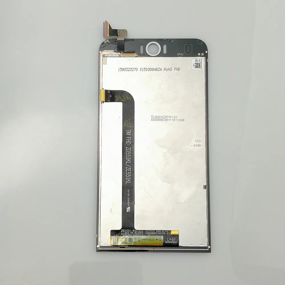 RTGparts LCD кодирующий преобразователь сенсорного экрана в сборе для Asus Zenfone Selfie ZD551KL