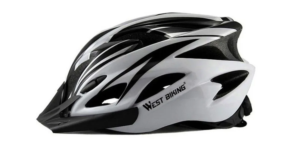 Запад biking Велоспорт шлем Capacete Ciclismo Casco Bicicleta EPS+ PC Материал Mountain Велосипедный Спорт велосипед шлем 21 вентиляционные отверстия