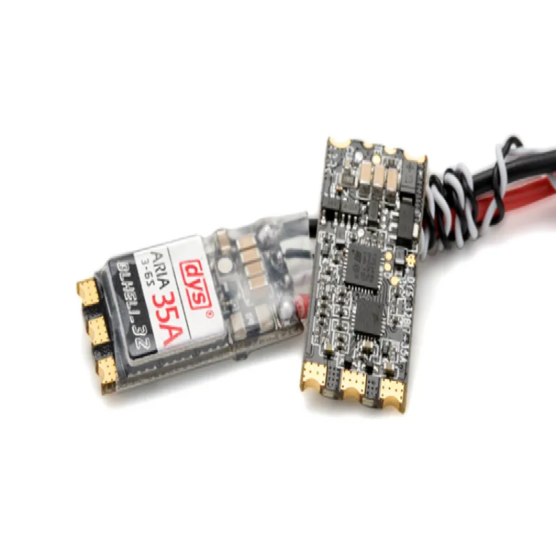 Фото DYS Aria blheli _ 32bit 35A 35amp Brushless ESC 3 6S Dshot1200 Ready Встроенный датчик тока для 2205 2306 DYS Aria blheli _ 32bit 35A 35amp Brushless ESC 3 6S Dshot1200 Ready Встроенный датчик тока для 2205 2306
