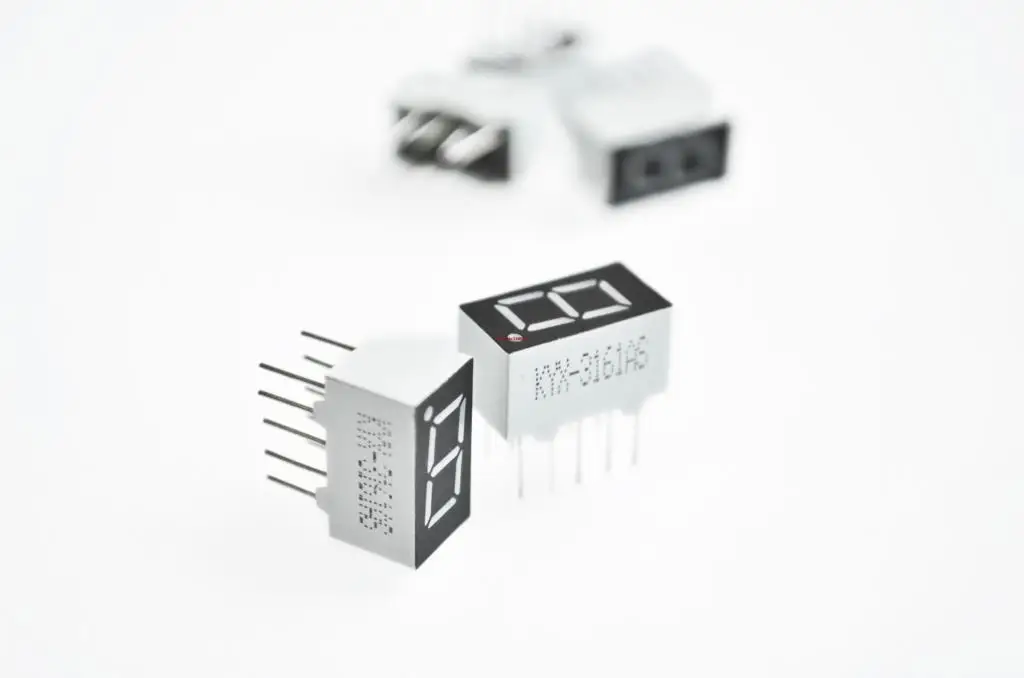 【SIMPLE ROBOT】 10 шт. LD-3161AS 1 деление 0 36 &quotКрасный 7-сегментный светодиодный дисплей