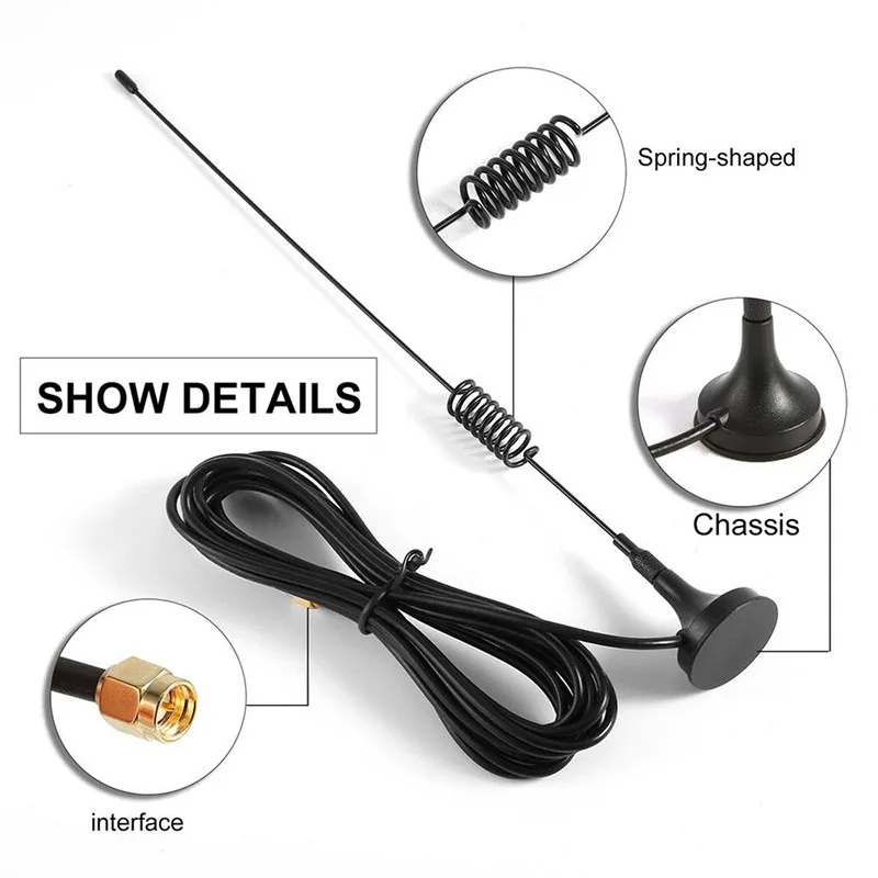 Новинка 100 кГц 1 7 ГГц полный диапазон RTL.SDR программный приемник DBM UV HF USB тюнер RTL2832U