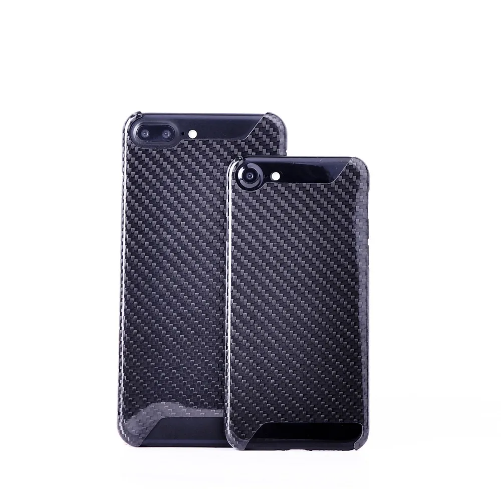 Чехол из углеродного волокна для iPhoneX 8 7 6s Plus 4 дюйма 5 дюйма|fiber palm|fiber optic splice