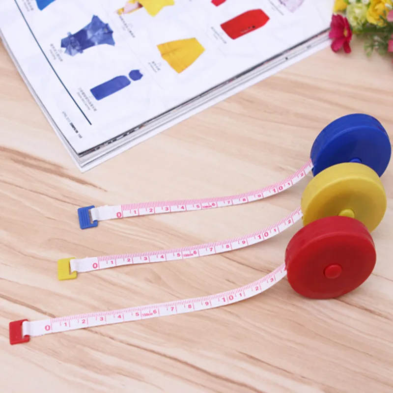 Выдвижная швейная лента 1 5 м настраиваемый лого и 2D кодов для ног измерительная