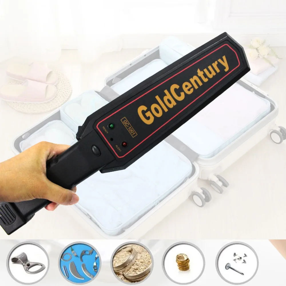 

Professional Metal Detector Handheld Gold Finder Electronic Wire Sensor High Sensitivity Treasure Hunter Scanner Seeker