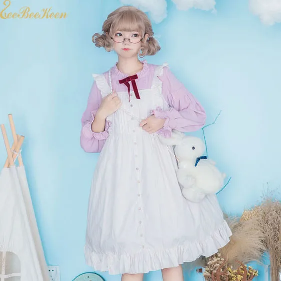

Adult kawaii Lolita Dress Girl Spring/summer Female Dress Halloween Cosplay Costume Women Sweet Lolita Princess Dress For Girls