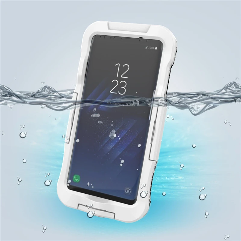 Водонепроницаемый чехол для Samsung Galaxy S8 plus S7 Edge Hybrid Swimming Dive противоударный чехлы