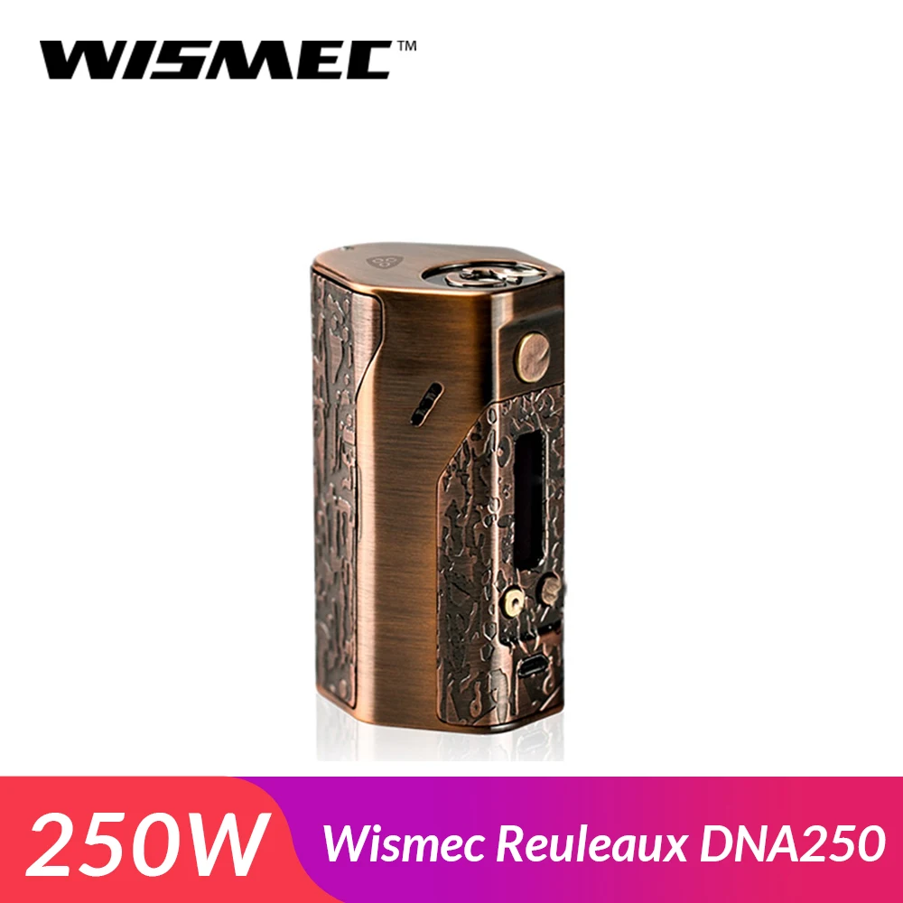 Оригинальный боксмод Wismec Reuleaux Evolv DNA250 (ограниченная версия) TC/VW Mod 1 250W электронная
