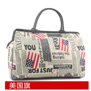 Складные сумки женские ручной мешок большая емкость путешествия Короткий