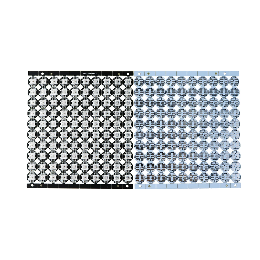 WS2812B 10~1000pcs 4-Pin WS2812 LED Pixel Heatsink 5V 5050 RGB WS2811 IC Built-in Individually Addressable Digital | Лампы и освещение