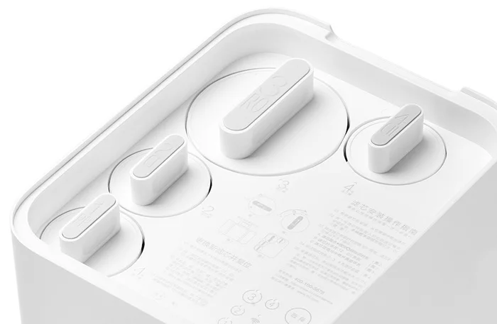 Xiaomi mi очиститель воды PP хлопковый фильтр Смартфон Дистанционное управление Умный дом прибор mi Home приложение управление