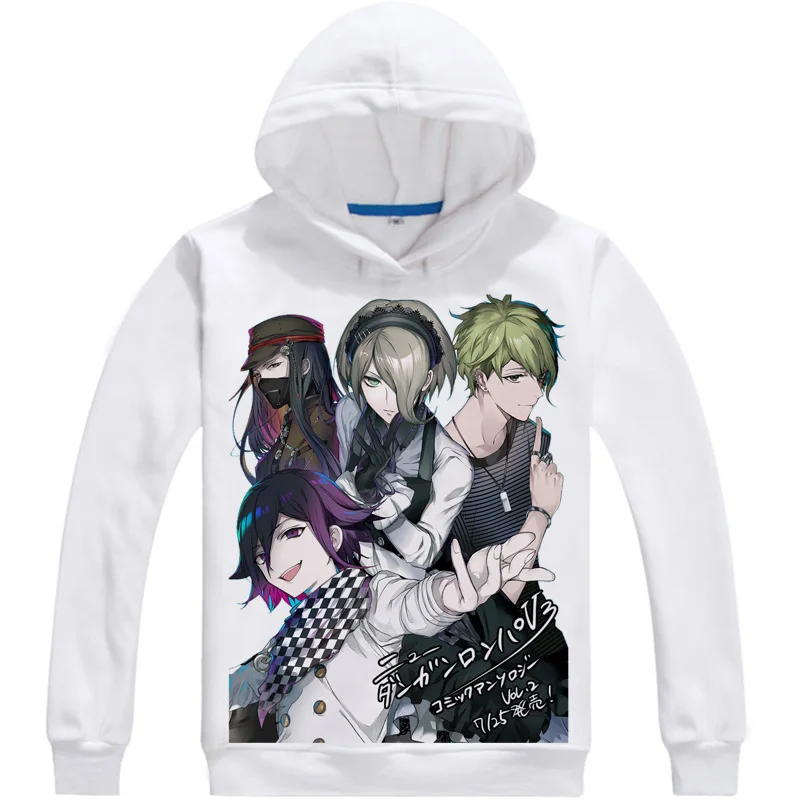 Макото наэги Kyoko Kirigiri мужские толстовки Danganronpa V3 убийства гармонии Толстовка уличная аниме-толстовка с принтом длинная куртка с капюшоном - Цвет: Style 5