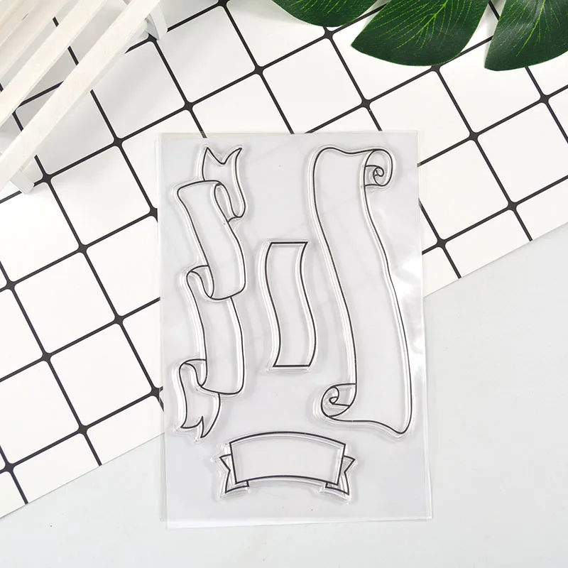 Прозрачная лента для печати и резки металла скрапбукинга силиконовая резина DIY